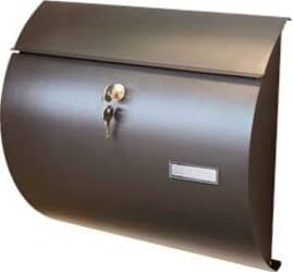 ALUBOX---CASSETTA-POSTALE-SATURNO-LAMIERA-VERNICIATA-COLORE-GHISA