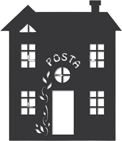 Alubox Frontale Intercambiabile per Cassetta Postale MIA Con Disegno Casa Con Rampicante Ghisa 1x31.5x39cm Fai da te/Ferramenta/Cassette della posta e accessori/Cassette postali con fissaggio a parete Liquidator Italia - Nicosia, Commerciovirtuoso.it
