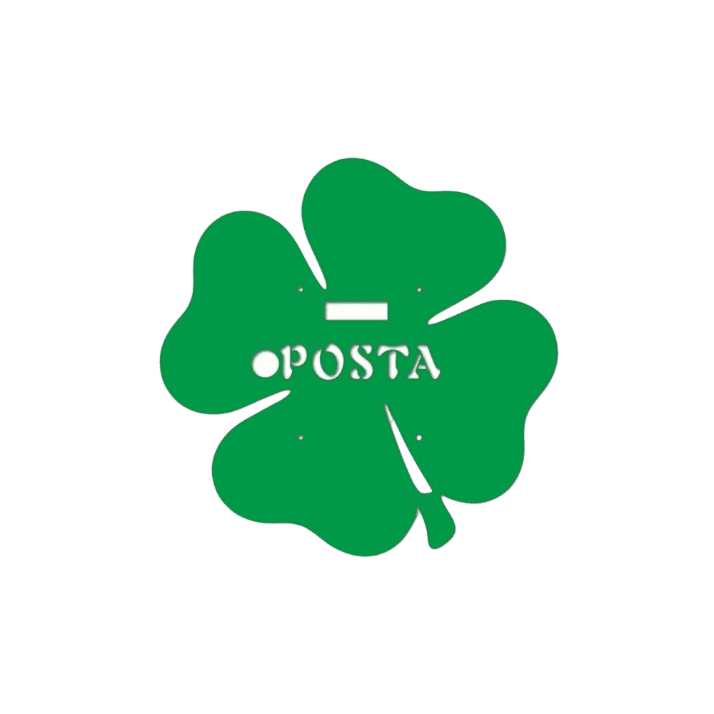 Alubox Frontale Intercambiabile per Cassetta Postale MIA Con Disegno Quadrifoglio Verde 1x38.5x40.5cm Fai da te/Ferramenta/Cassette della posta e accessori/Cassette postali con fissaggio a parete Liquidator Italia - Nicosia, Commerciovirtuoso.it