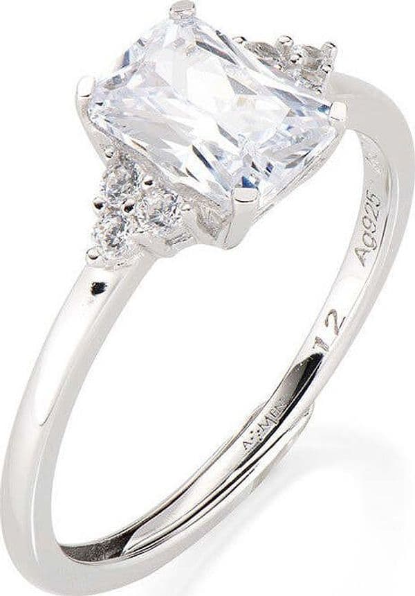 AMEN---Anello-regolabile-Princess-con-Zirconi-Bianchi