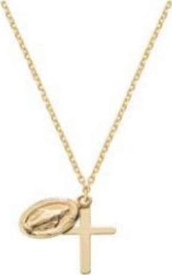 AMEN---Collana-In-Oro-9-Kt-In-Oro-Giallo