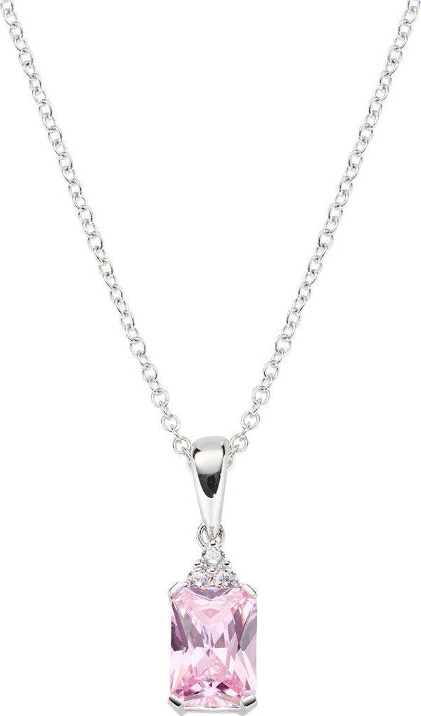 AMEN---Collana-Princess-con-Zirconi-Rosa-e-Bianchi