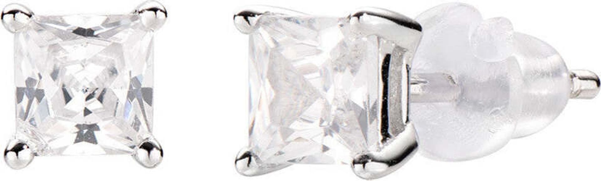 AMEN---Orecchini-Diamonds-con-Punto-Luce-Quadrato-Piccolo