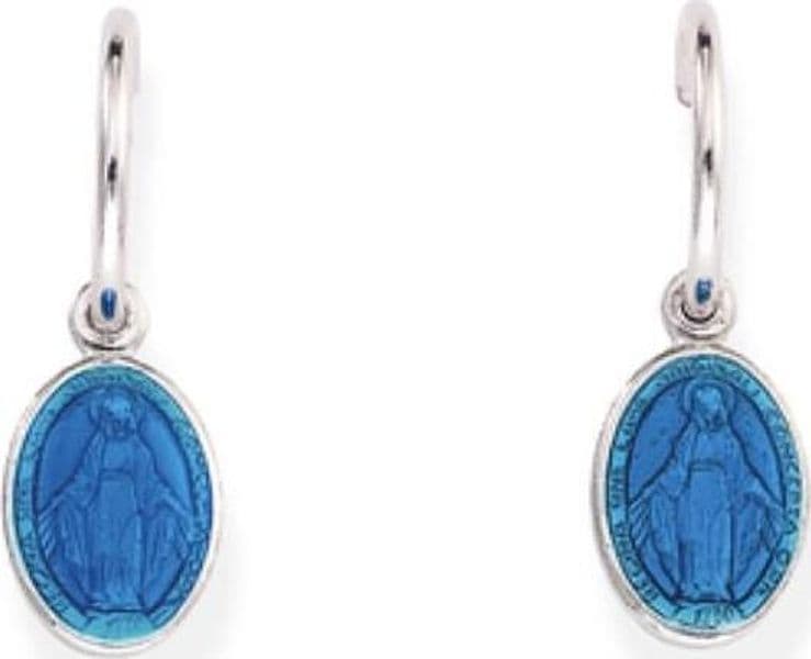Amen---Orecchini-Madonnina-Smaltata-Blu