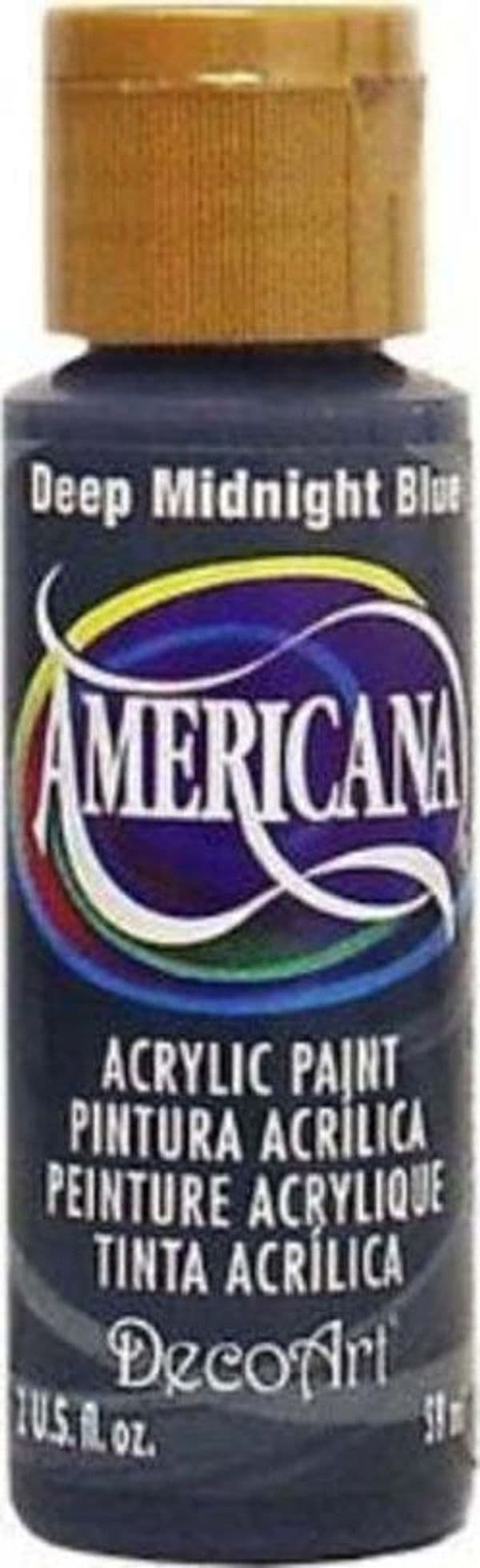 Americana-Acrylic-Paint-2oz-Deep-Midnight-Blue---Opaco