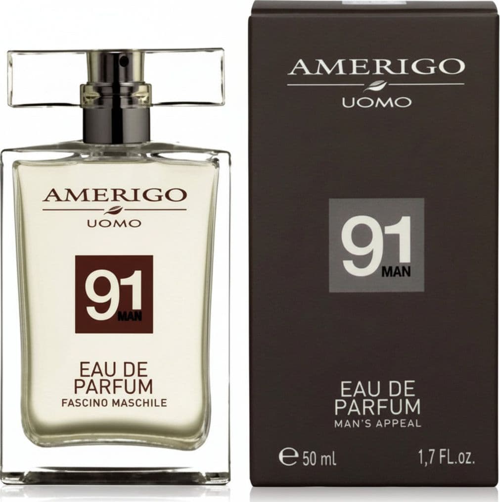 Amerigo Man 91 Eau de Parfum Profumo Fascino Maschile 50 ml Profumo uomo Tiziana non solo gioielli - Civitanova Marche, Commerciovirtuoso.it