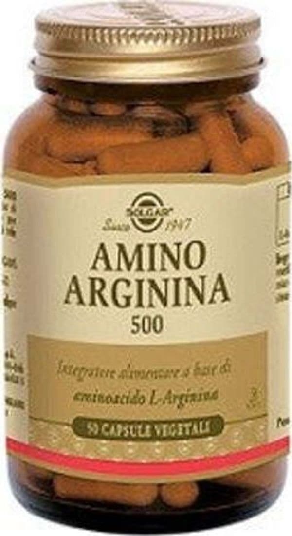 AMINO ARGININA 500 integratore alimentare 50 capsule vegetali Solgar
