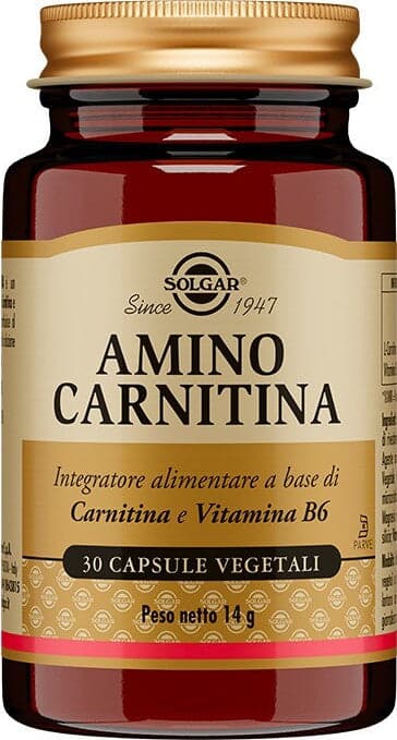 AMINO-CARNITINA-integratore-alimentare-30-capsule-vegetali-Solgar