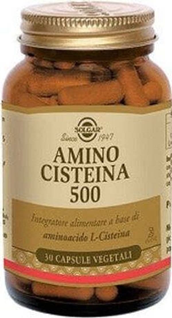 AMINO CISTEINA 500 integratore alimentare 30 capsule vegetali Solgar