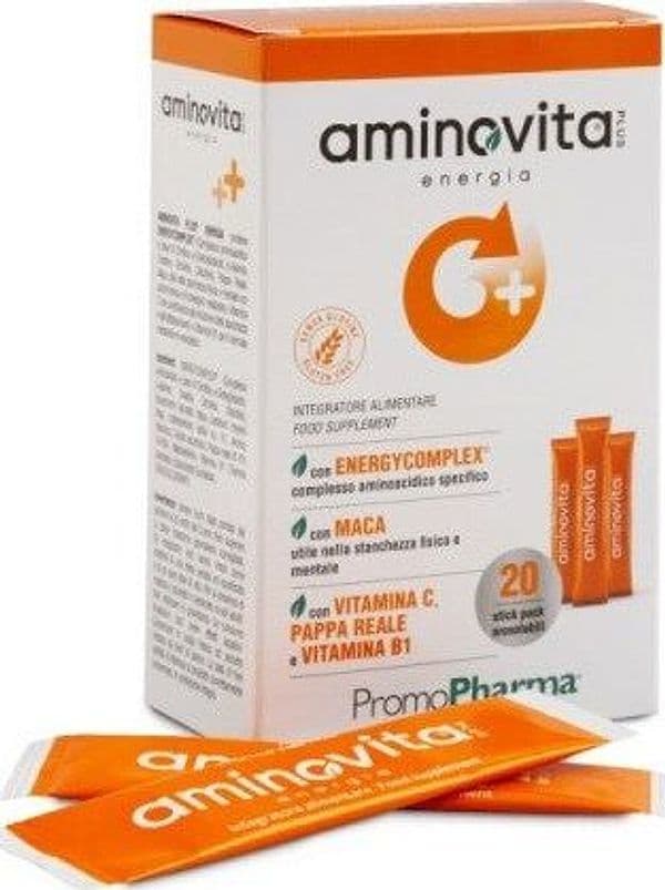 AMINOVITA PLUS ENERGIA 20 STICK PACK X 2 G