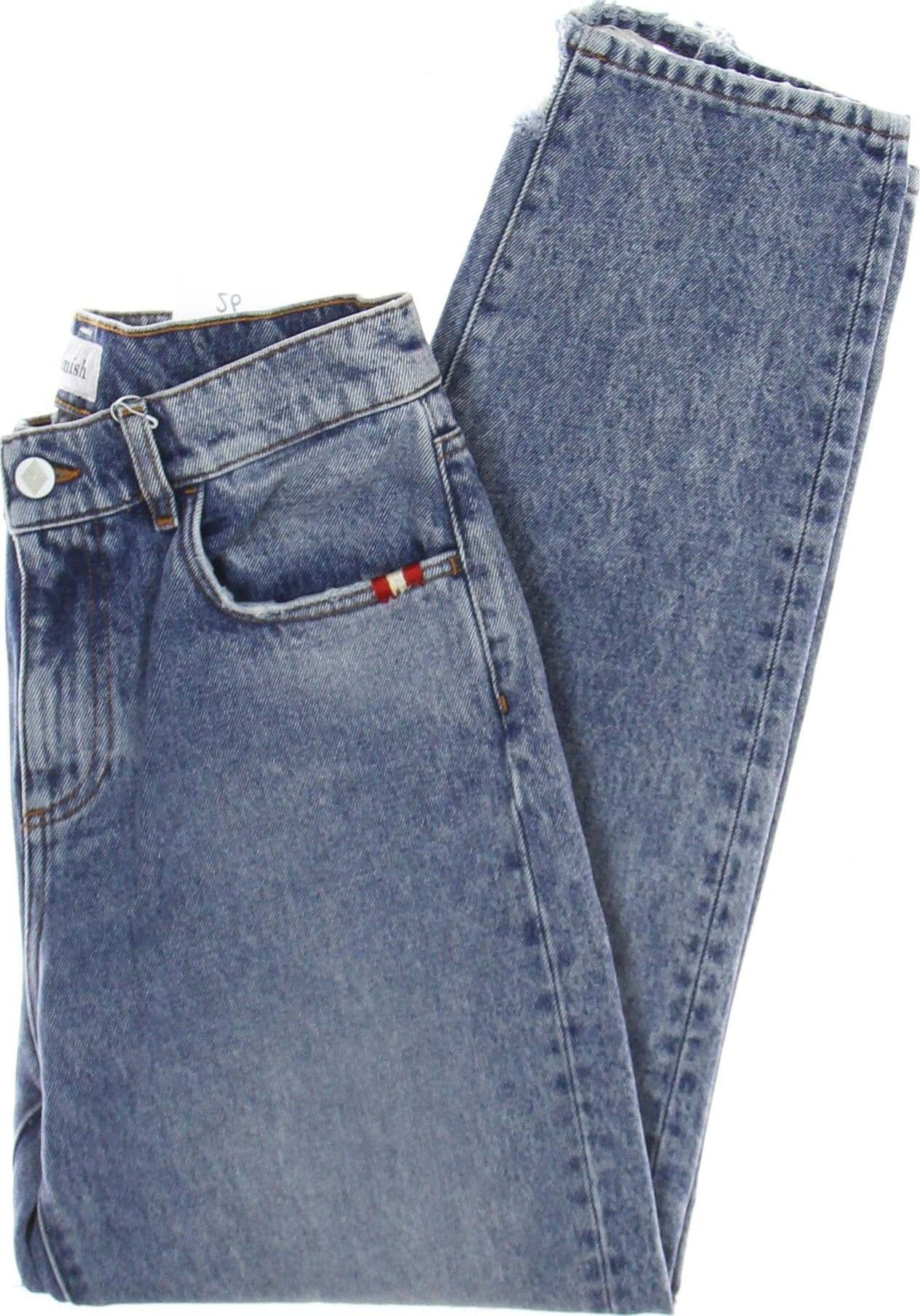 AMISH-Jeans-Donna-Lizzie-New-Vinatge-Overripe-Denim-da-donna