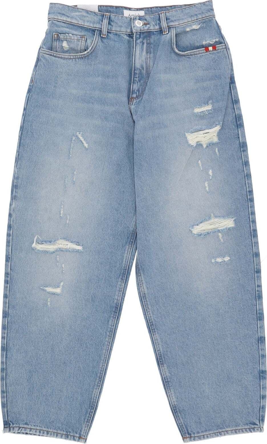 AMISH-Jeans-Donna-W-Baggy-Denim-Super-Used-Denim-da-donna
