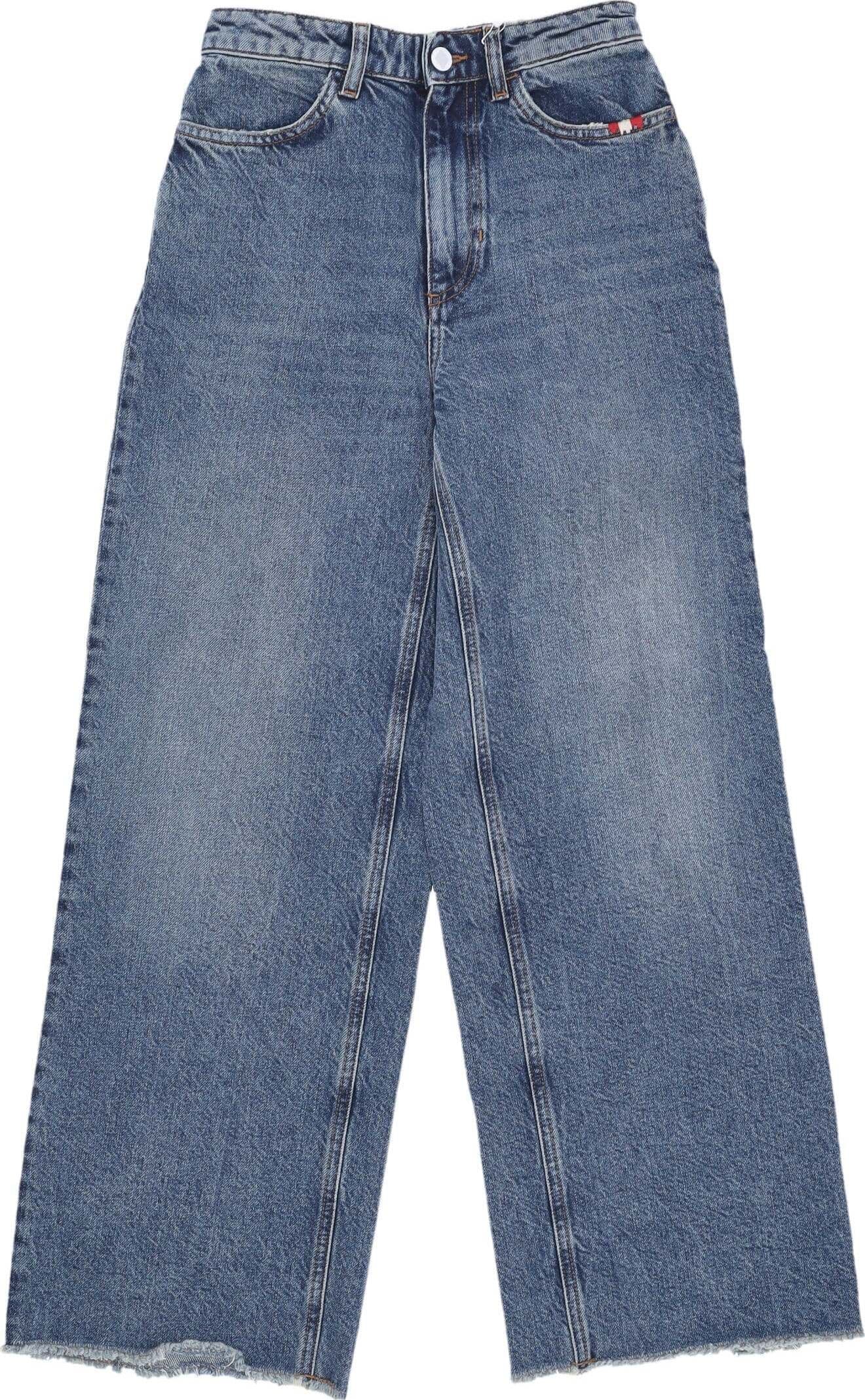 AMISH-Jeans-Donna-W-Linda-Used-Cut-Denim-Denim-da-donna