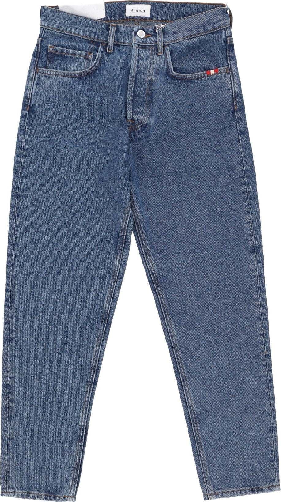 AMISH-Jeans-Uomo-Jeremiah-Denim-Stone-Wash-Denim-da-uomo