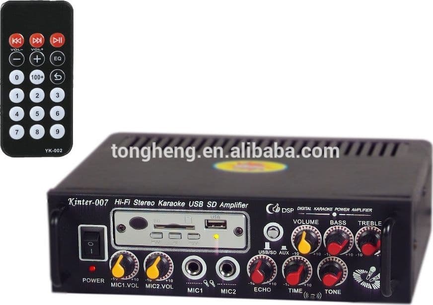 AMPLIFICATORE AUDIO STEREO MP3 USB SD CARD RADIO FM 50W 2 INGRESSI RCA MA-007 Trade Shop italia - Napoli, Commerciovirtuoso.it