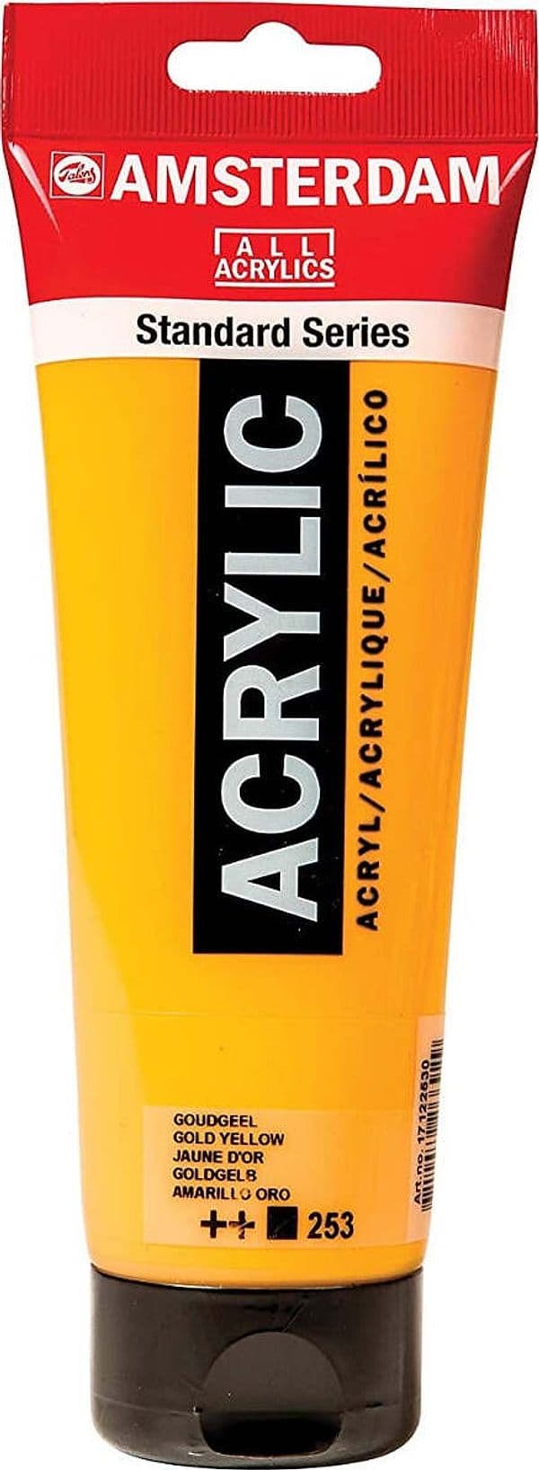AMSTERDAM-COLORE-ACRILICO-PERMANENT-GIALLO-ORO-253-250ML