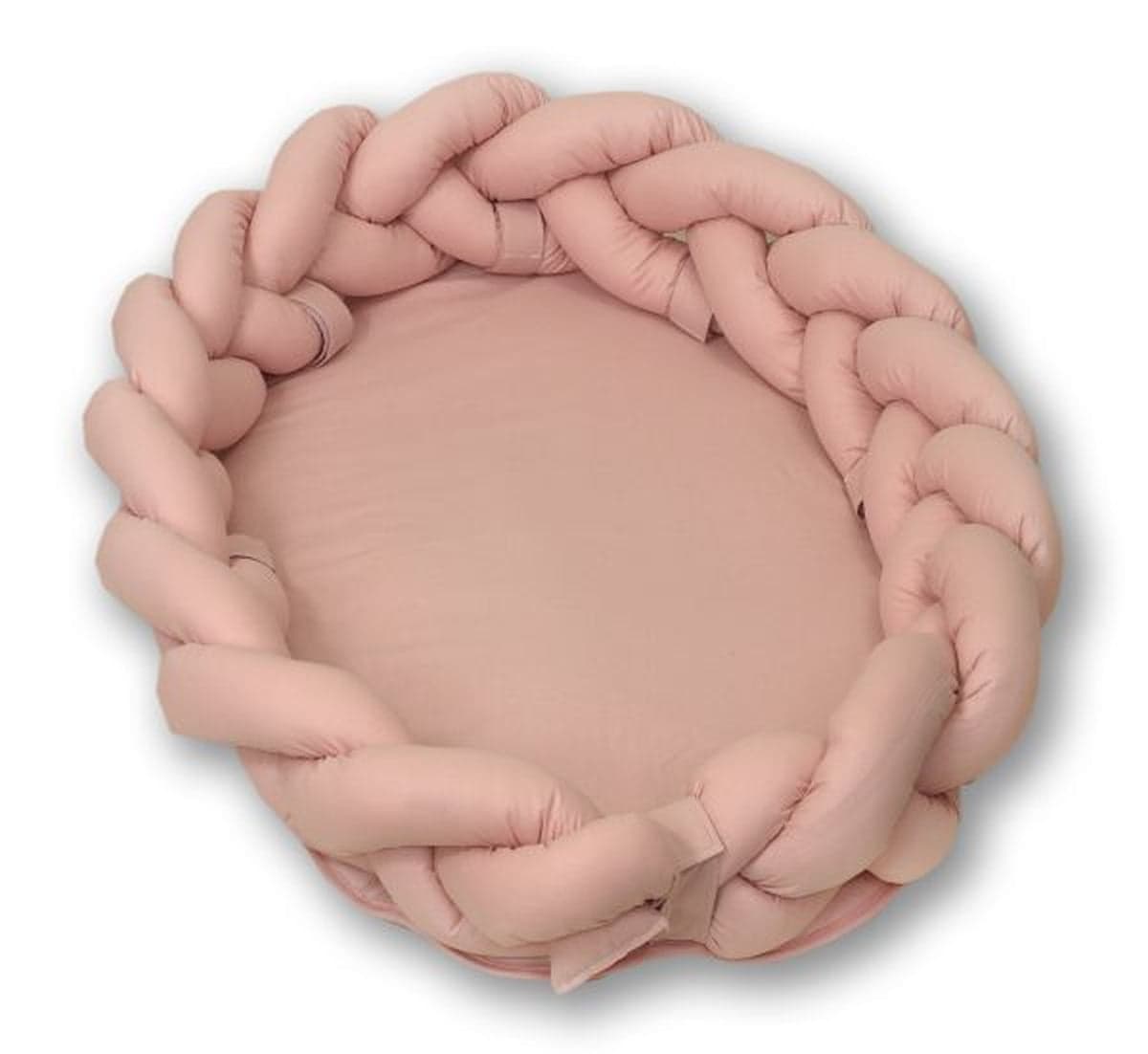 Riduttore Paracolpi con Treccia Paralcolpi 2in1 - 210 PURE ROSE Amy in Paraurti per letto La Casa Del Bebè - Napoli, commercioVirtuoso.it