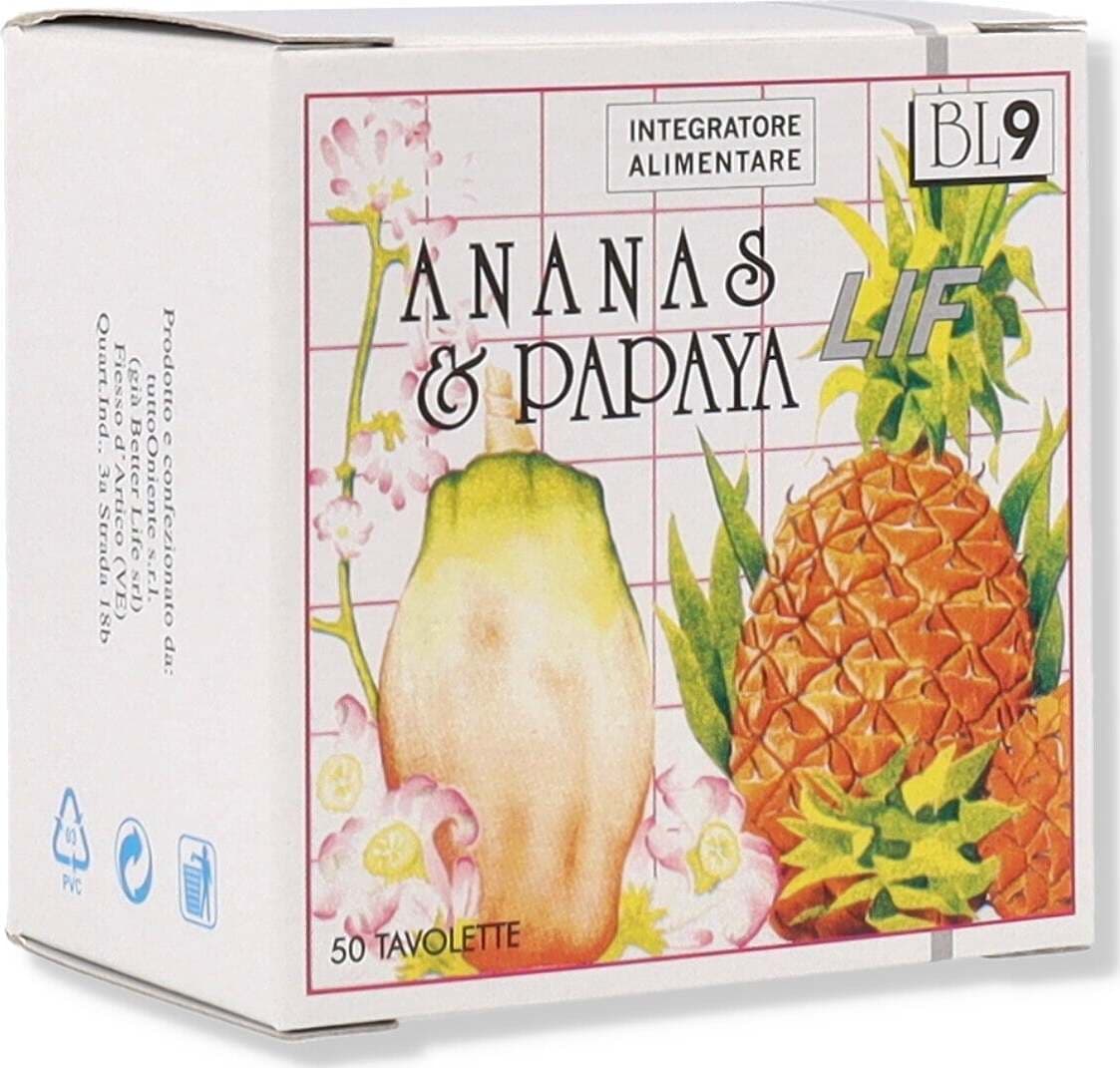 ANANAS-E-PAPAYA-LIF-integratore-alimentare-50-tavolette-Tutto-o-niente