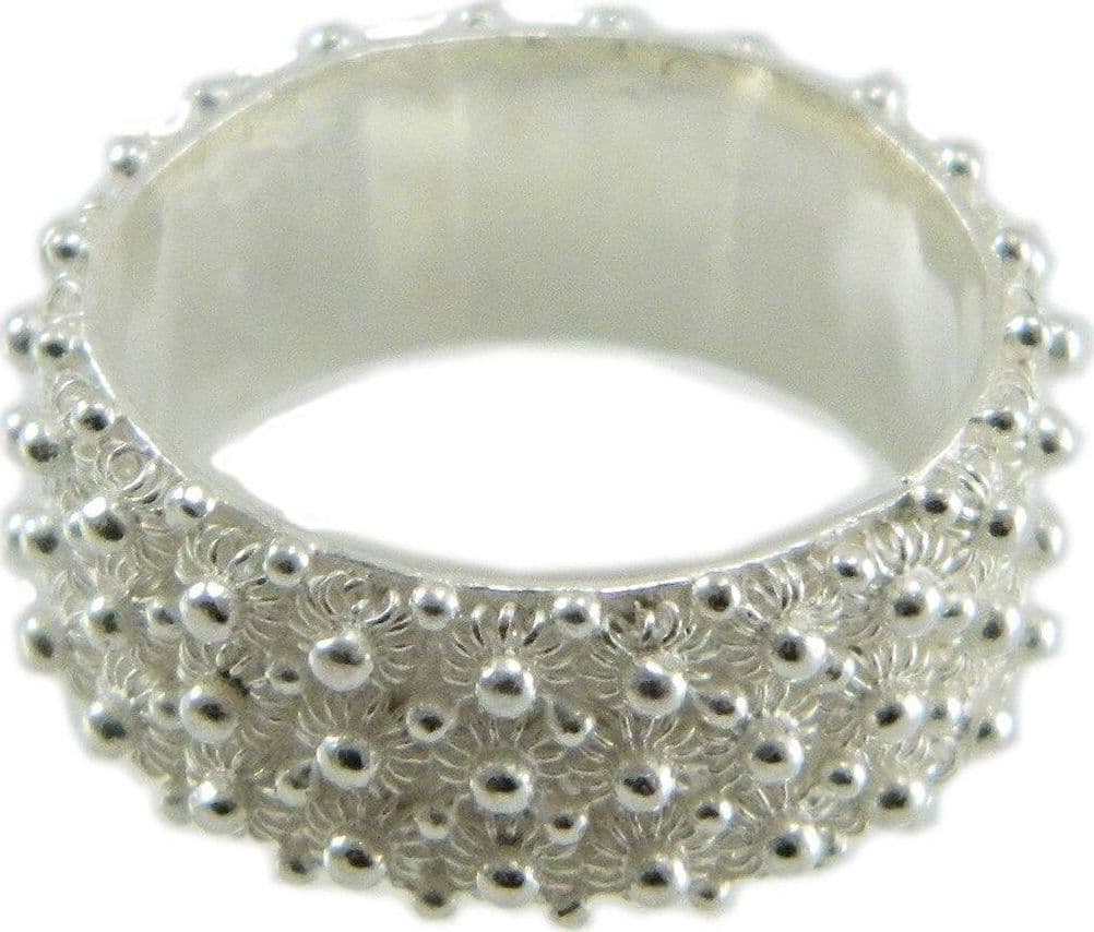 Anello 3 giri fede filigrana sarda in argento 925 Gioiello Sardegna in Anelli Gioielleria Saba - Dolianova, commercioVirtuoso.it