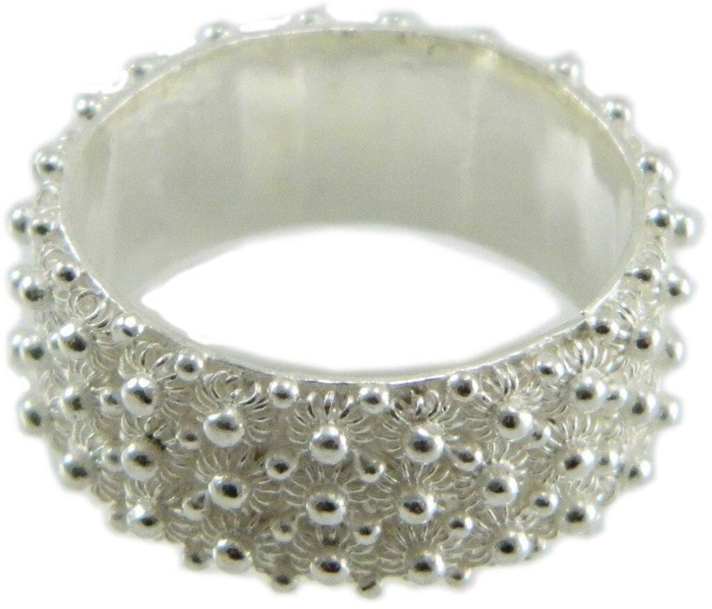 Anello 3 giri fede filigrana sarda in argento 925 Gioiello Sardegna in Anelli Gioielleria Saba - Dolianova, commercioVirtuoso.it