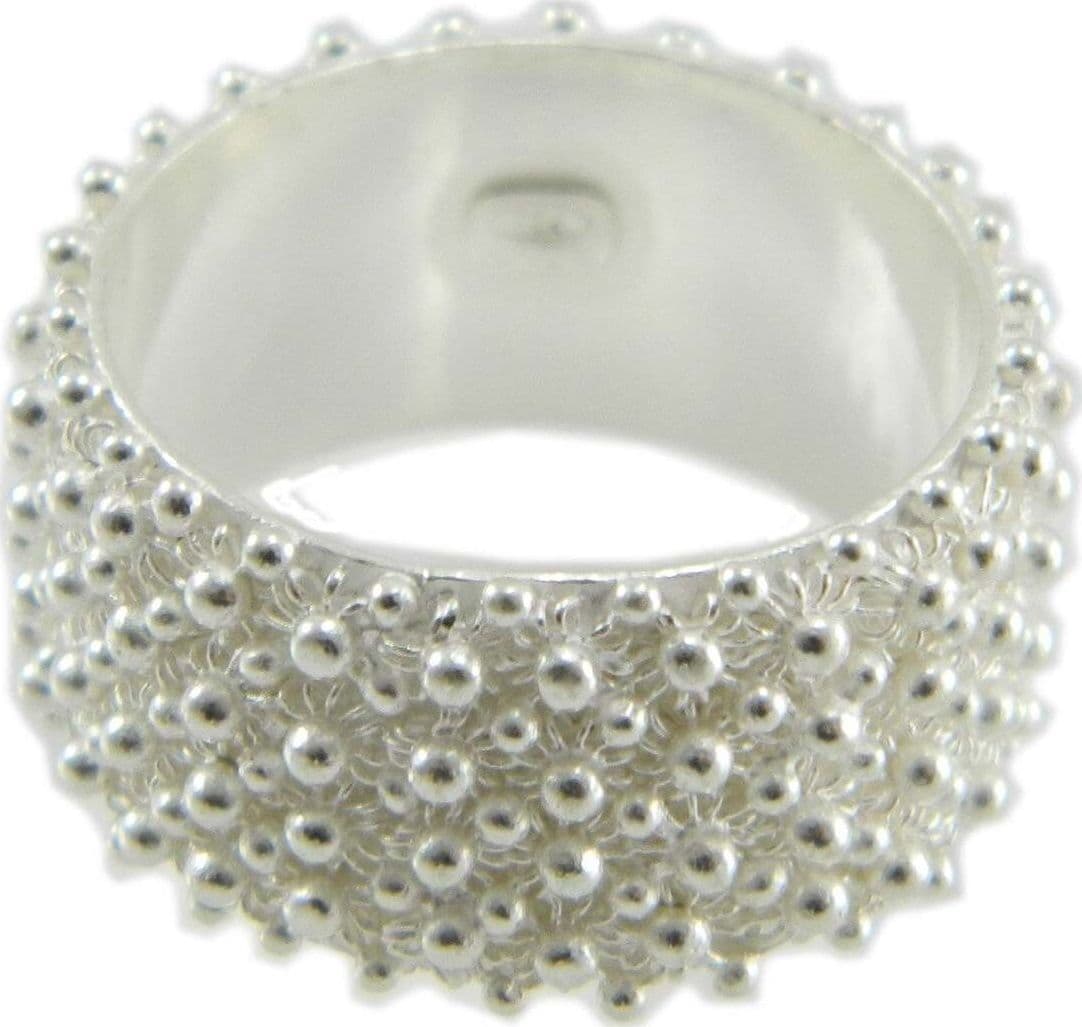 Anello 4 giri fede filigrana sarda in argento 925 Gioiello Sardegna in Anelli Gioielleria Saba - Dolianova, commercioVirtuoso.it