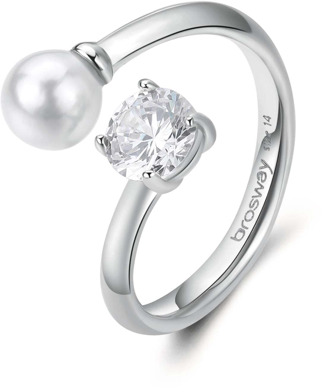 Anello donna BROSWAY BFF190B in Anelli Gioielleria Cameli - Monte Urano, commercioVirtuoso.it