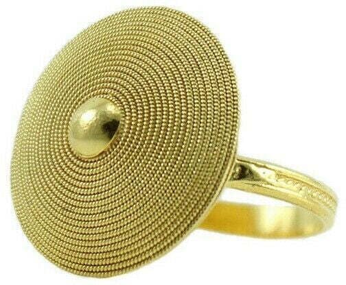 Fede sarda con corbula oro giallo 18 kt anello GIOIELLO SARDEGNA in Anelli Gioielleria Saba - Dolianova, commercioVirtuoso.it
