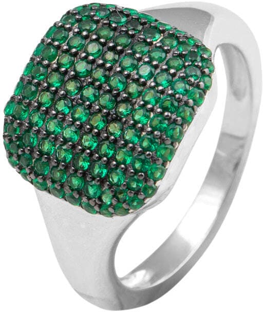Anello Donna Osa Jewels 9944s in Argento Con Strass Verde in Anelli Gioielleria Cameli - Monte Urano, commercioVirtuoso.it