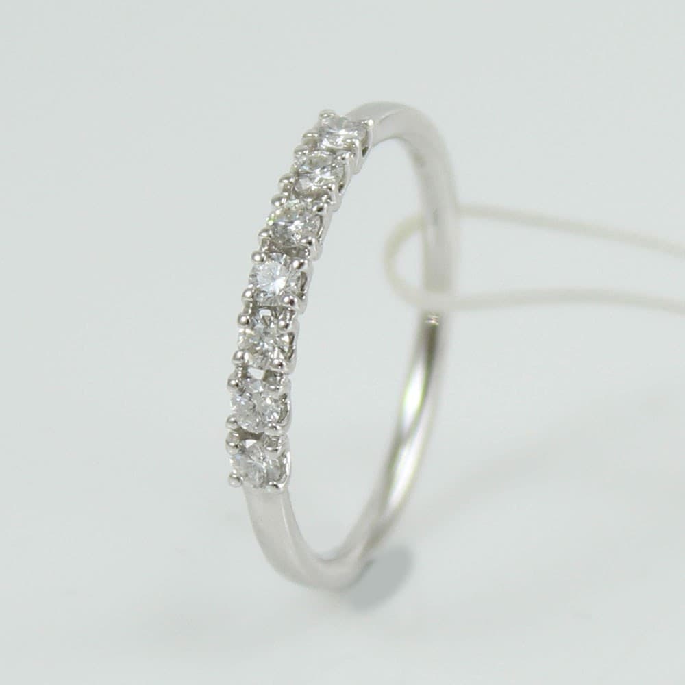 Anello donna Mirco Visconti riviera in oro bianco a 7 diamanti in Anelli Gioielleria Saba - Dolianova, commercioVirtuoso.it