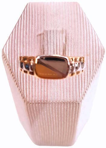 Anello Maschile in Oro Giallo E Bianco 18 Kt Accessorio Uomo Con Piastra Bicolore E Maglia Orologio Regalo per Lui in Anelli E B Gioielli - Siderno, commercioVirtuoso.it
