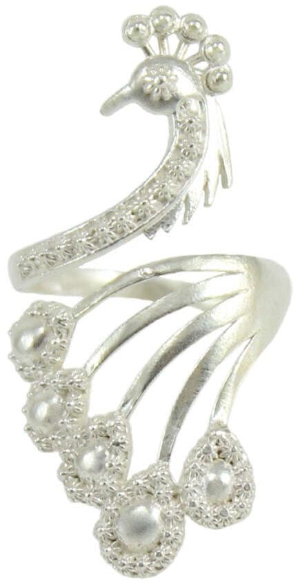 Anello pavoncella sarda in filigrana d'argento in Anelli Gioielleria Saba - Dolianova, commercioVirtuoso.it