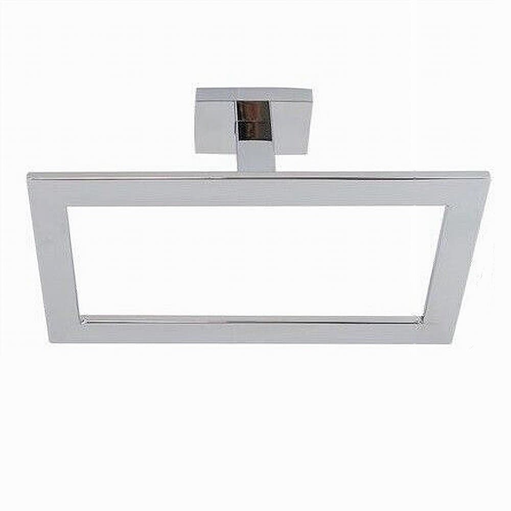 ANELLO PORTA ASCIUGAMANO MODERNO FISSAGGIO A PARETE ACCESSORIO BAGNO CUBO 87216 in Anelli portasciugamani Trade Shop italia - Napoli, commercioVirtuoso.it