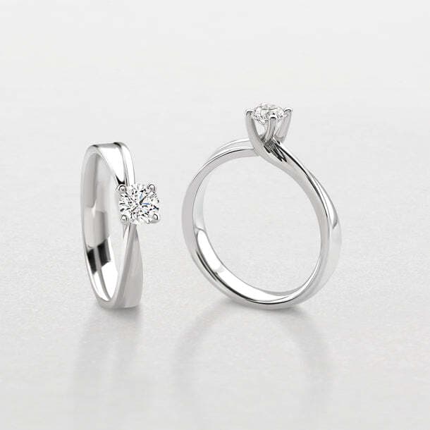 Anello solitario donna GIORGIO VISCONTI AB16294A in Anelli Gioielleria Cameli - Monte Urano, commercioVirtuoso.it