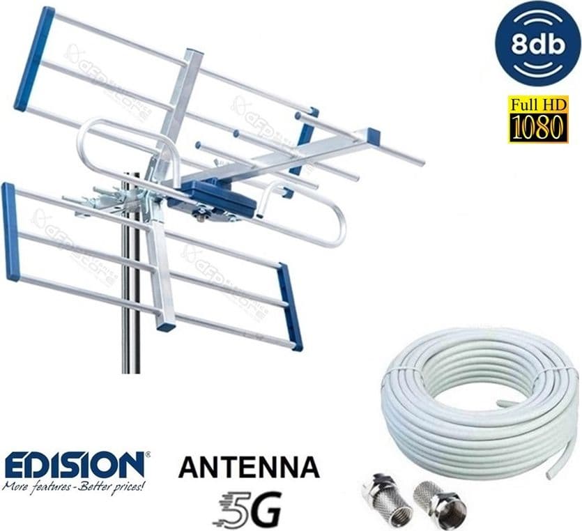 Antenna-Digitale-Terrestre-Banda-UHF-CH-21-48-con-Filtro-5G-LTE-EDISION-YAGI-8db
