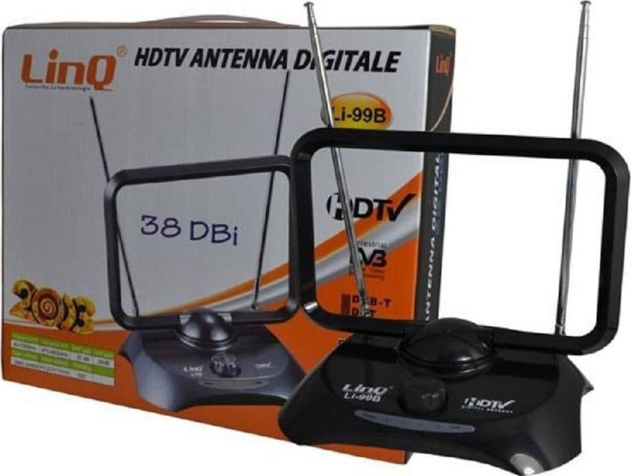 Antenna Digitale Tv Dvb-t Amplificata 38dbi Full Hd Vhf Uhf Portatile Auto Li-99b Elettronica/Home Cinema TV e video/Accessori/Antenne/Antenne TV Trade Shop italia - Napoli, Commerciovirtuoso.it