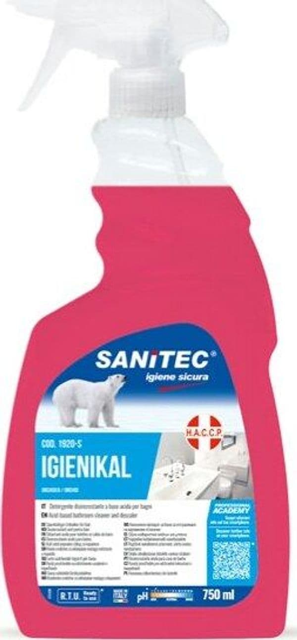 Anticalcare igienizzante Igienikal Orchidea - profumato - 750 ml - Sanitec Casa e cucina/Detergenti e prodotti per la pulizia/Detergenti per la casa/Detergenti multiuso Eurocartuccia - Pavullo, Commerciovirtuoso.it