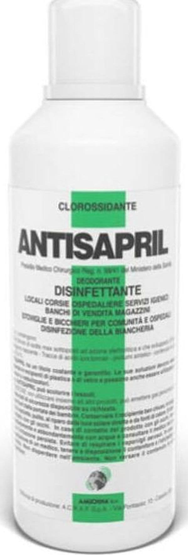 Antisapril disinfettante battericida - 1 L Casa e cucina/Detergenti e prodotti per la pulizia/Detergenti per la casa/Detergenti multiuso Eurocartuccia - Pavullo, Commerciovirtuoso.it