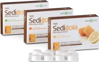 Apix-Propoli-Sedigola-Miele-Limone-20pst-Bios-Line-Pastiglie-per-la-Gola