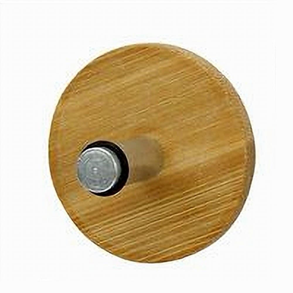 APPENDIABITI APPENDINO A PARETE METALLO LEGNO 1 POSTO GANCIO TONDO ADESIVO 79544 in Ganci appendi cappotto Trade Shop italia - Napoli, commercioVirtuoso.it