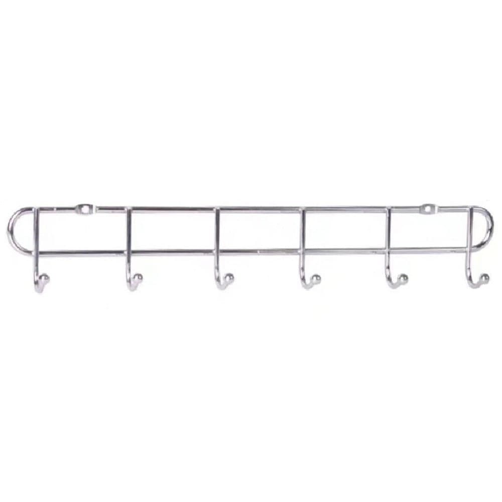 Appendiabiti Attaccapanni Vestiti A Parete Muro A 6 Posti Ganci 34x3,5cm 58024 Casa e cucina/Bagno/Mobili da bagno/Portasciugamani/Ganci portasciugamani Trade Shop italia - Napoli, Commerciovirtuoso.it