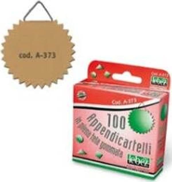 Appendicartelli adesivi - 2 cm - tela gommata - avana - Lebez - conf. 100 pezzi Casa e cucina/Tessili per la casa/Decorazioni per finestre/Sticker decorativi da finestra Eurocartuccia - Pavullo, Commerciovirtuoso.it