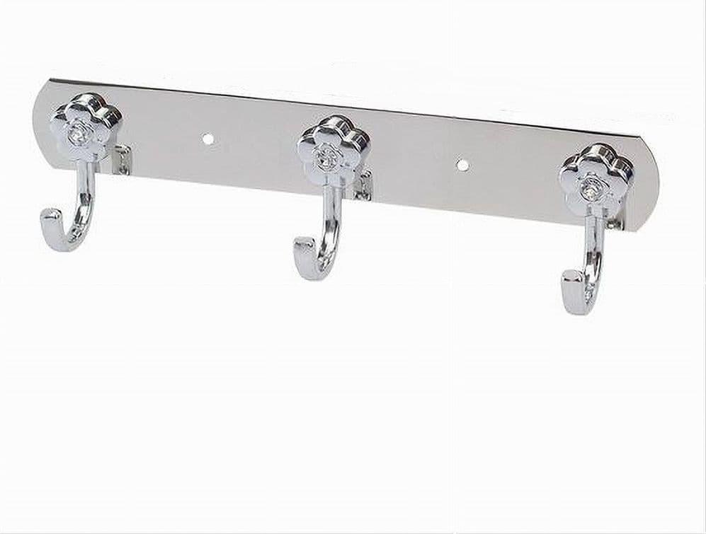 Appendino-3-Ganci-Fiori-Fissaggio-Parete-Multiuso-Acciaio-Viti-25x7.5cm-52673