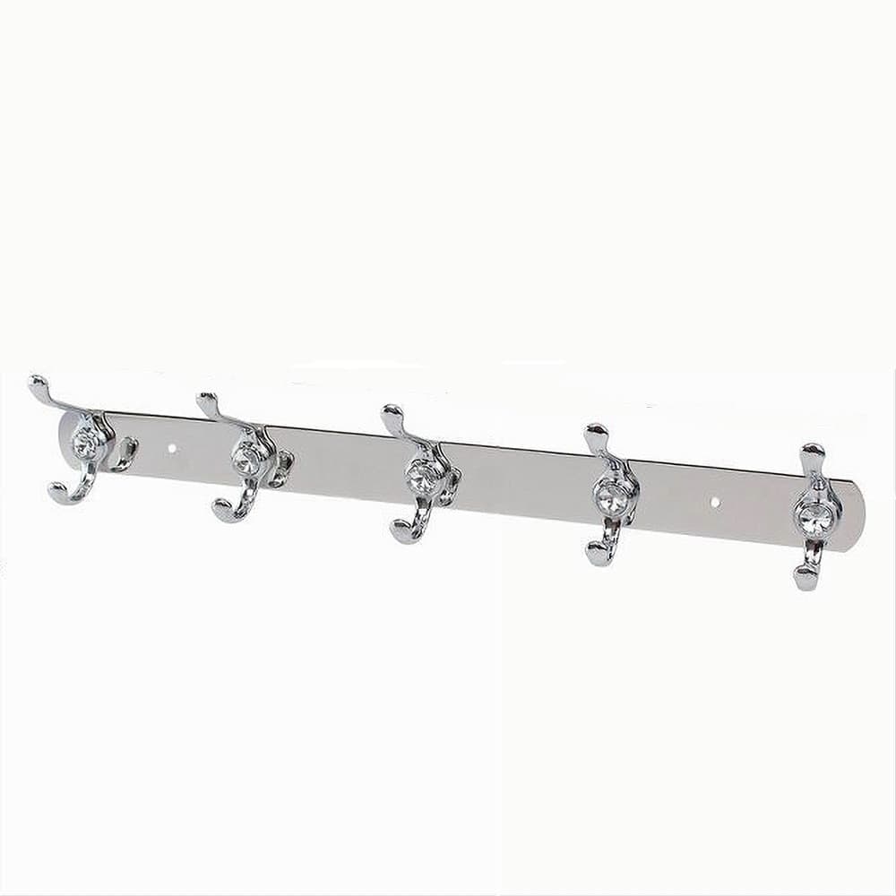 Appendino-Appendi-Porta-Asciugamani-Con-5-Ganci-Doppio-Bagno-Diamante-52174