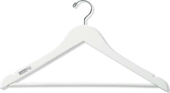 Appendino Colors LineaPiU' - legno - 43 cm - bianco - Perfetto Casa e cucina/Arredamento/Ingresso/Appendiabiti Eurocartuccia - Pavullo, Commerciovirtuoso.it