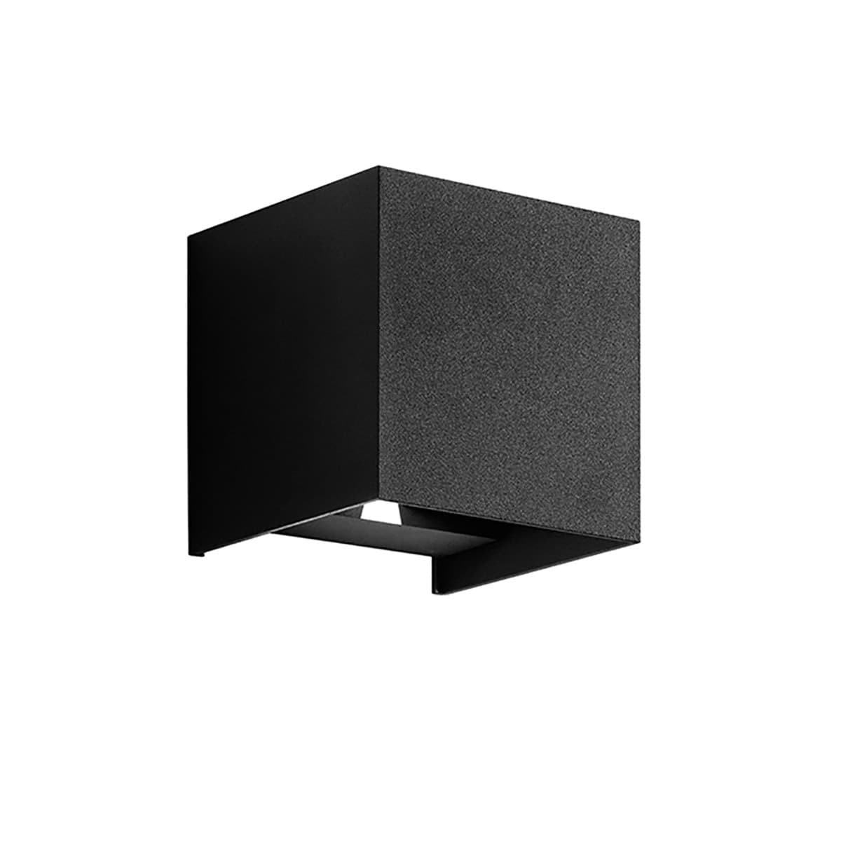 Applique-alluminio-Gea-Led-HENK-Q-GES863C-LED-IP54-3000°K-fascio-regolabile-lampada-parete-biemissione-moderna-cubo-esterno