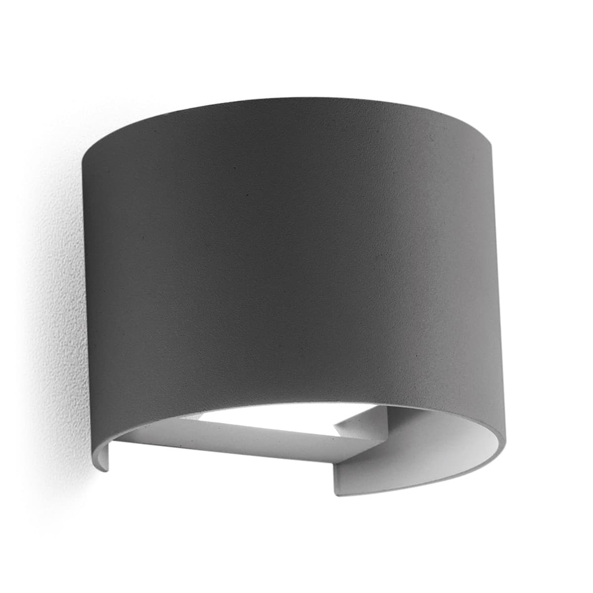 Applique-antracite-Gea-Led-HENK-R-GES876C-LED-3000K-IP65-fascio-regolabile-lampada-parete-biemissione-moderna-esterno