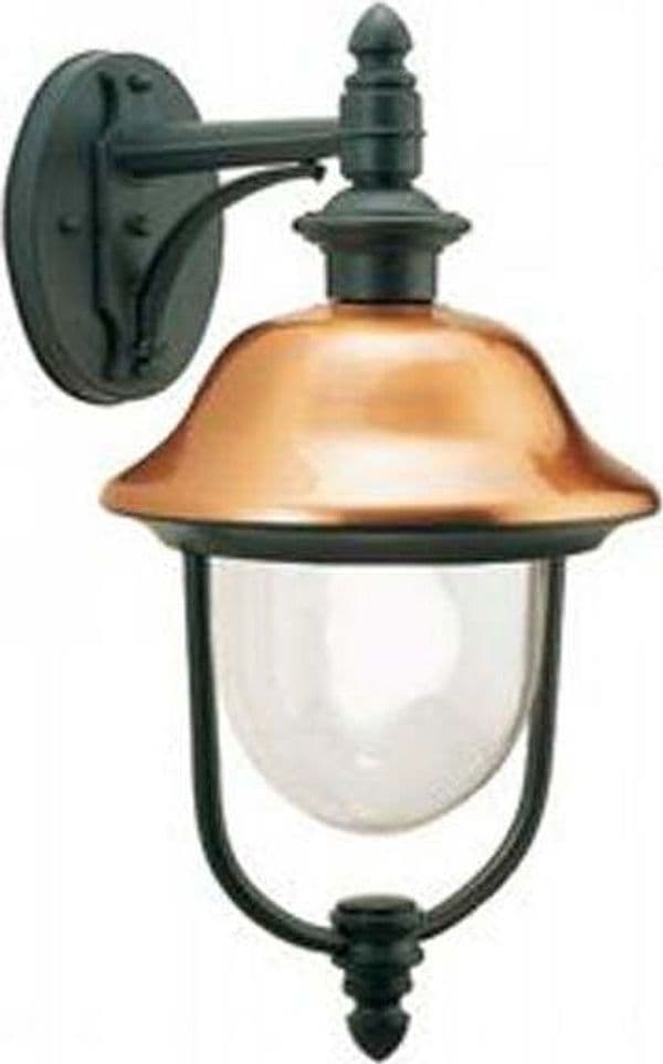 Applique-Basso-Esterno-Contemp.-Rustica-Alluminio-E-Metallo-Ruggine-1-Luce-E27