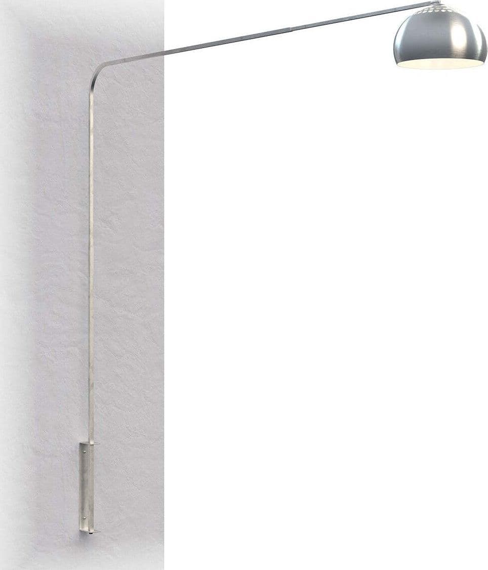 Applique-braccio-arco-moderna-Top-Light-CORNER-1189-B7-E27-LED-metallo-lampada-parete