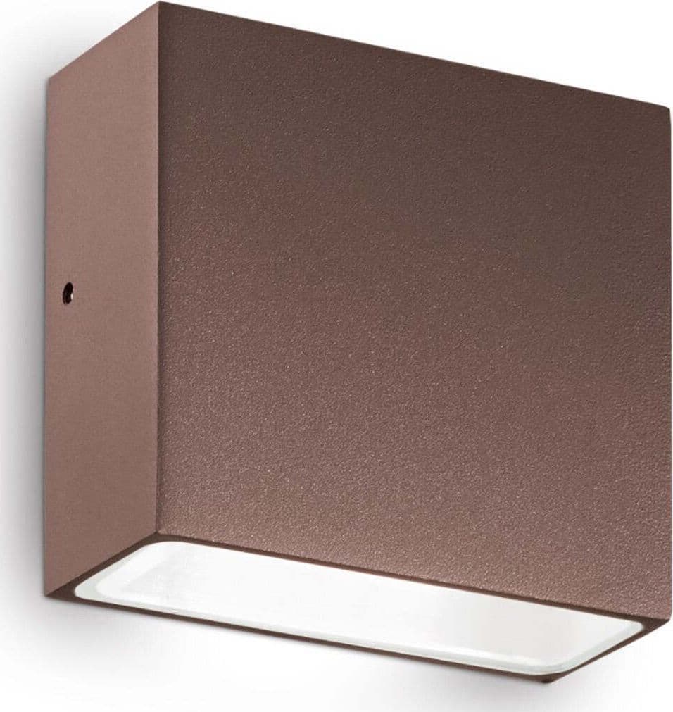 Applique-classica-Ideal-Lux-TETRIS-1-AP1-213323-G9-LED-IP44-alluminio-lampada-parete-monoemissione