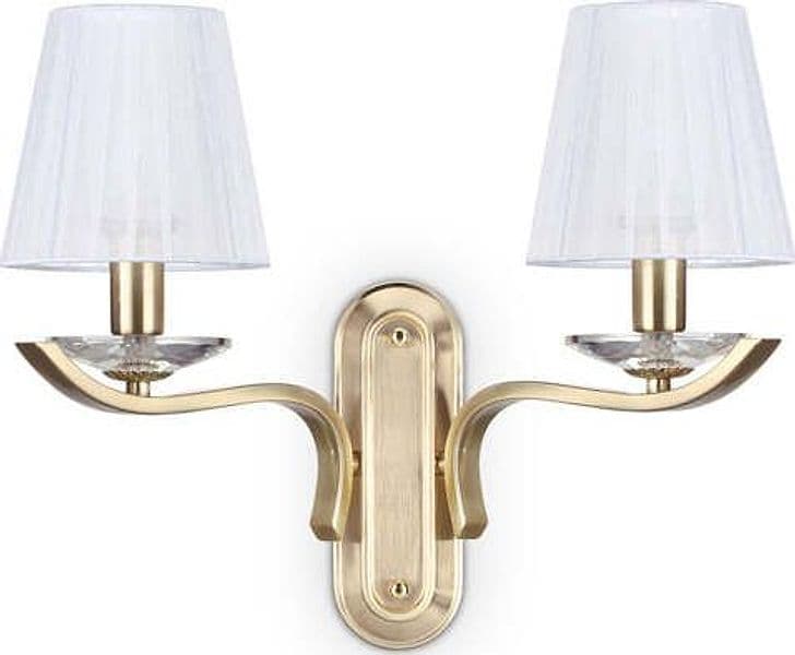 Applique-Classica-Pegaso-Metallo-Ottone-2-Luci-E14